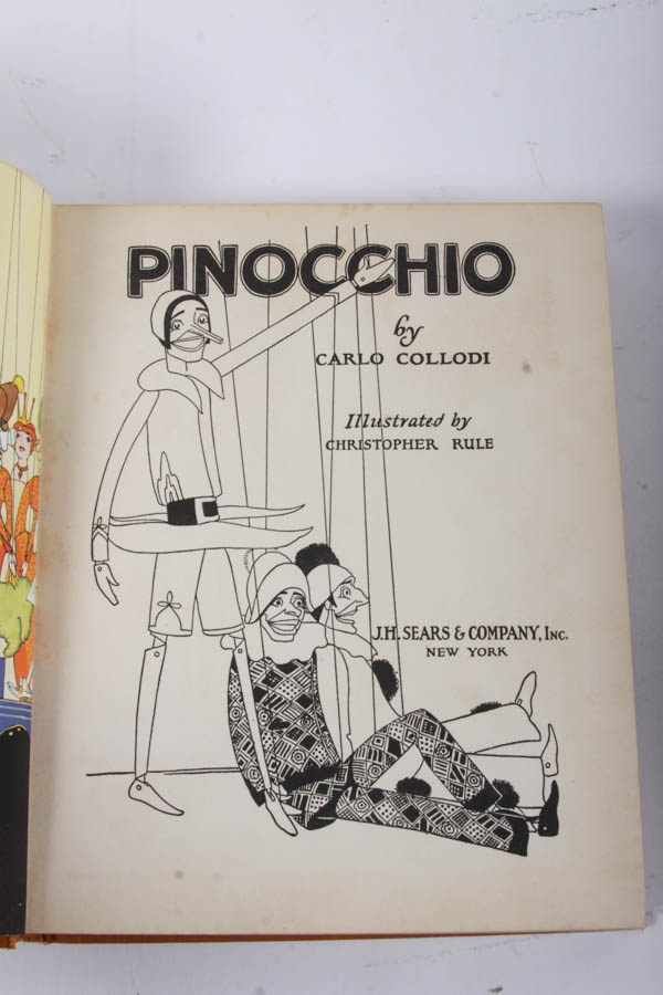 Collection of "Pinocchio" Books