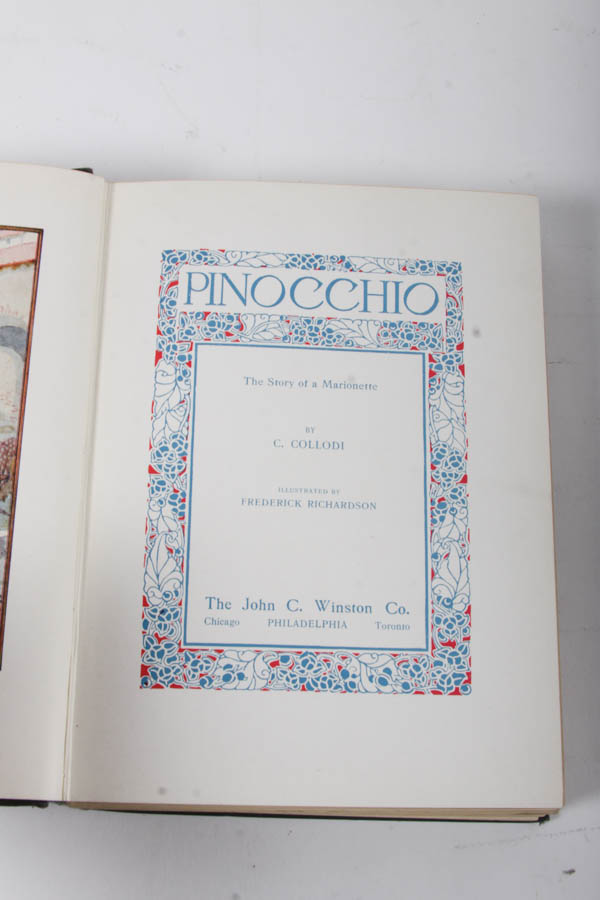 Collection of "Pinocchio" Books