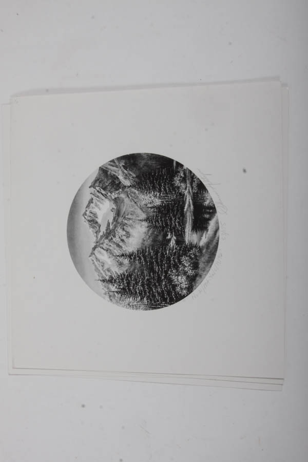 Signed Limited Edition Offset Lithographs "Mount Yale" and "Pyramid Peak"
