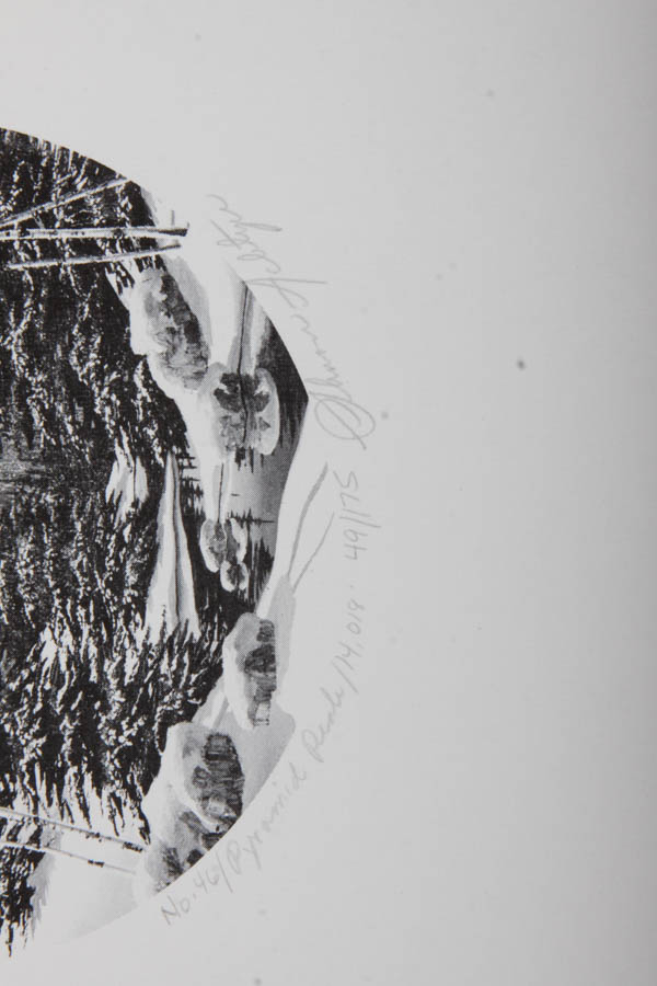 Signed Limited Edition Offset Lithographs "Mount Yale" and "Pyramid Peak"