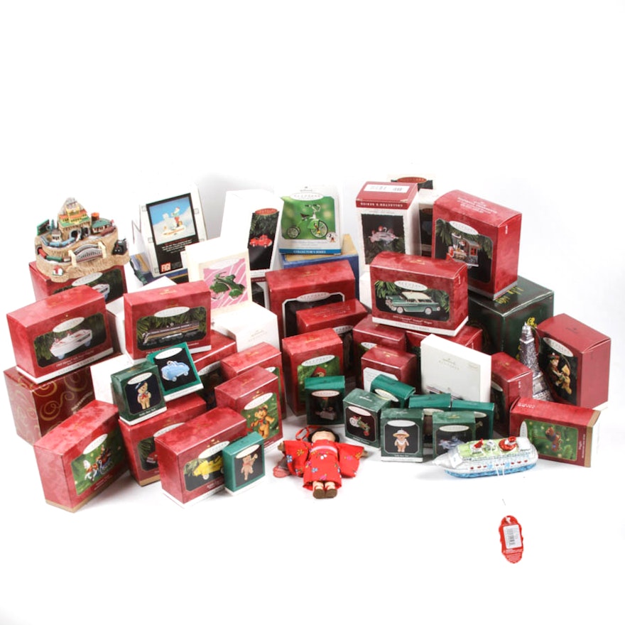 Collection of Hallmark Ornaments