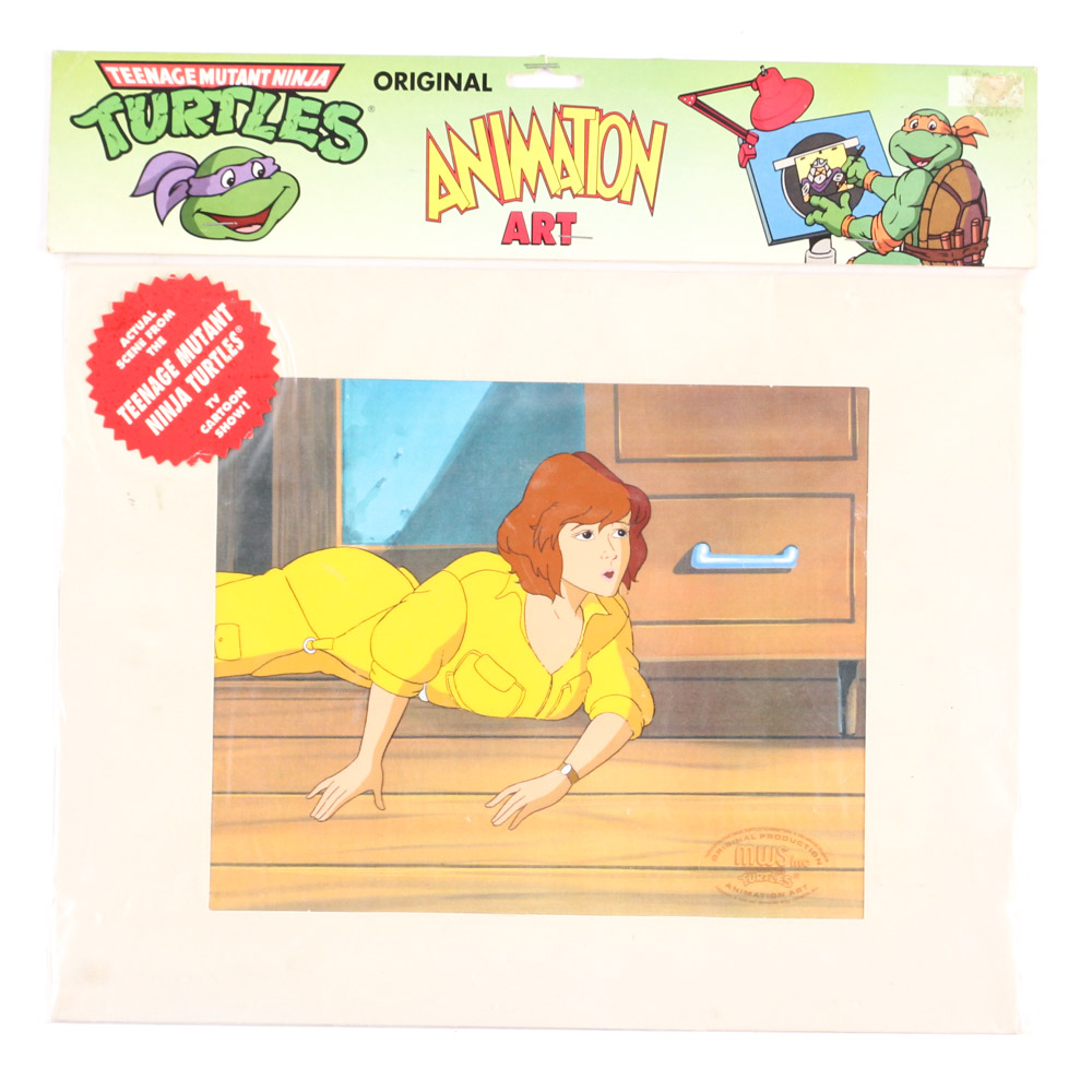 Teenage Mutant Ninja Turtle Animation Cel