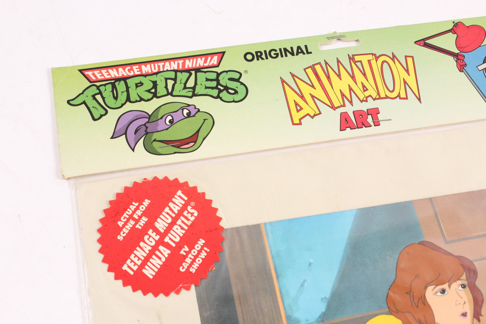 Teenage Mutant Ninja Turtle Animation Cel