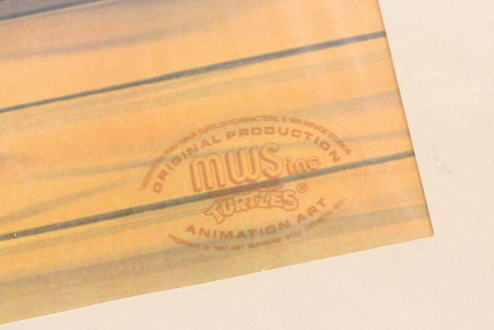 Teenage Mutant Ninja Turtle Animation Cel