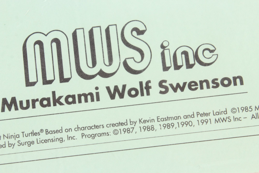 Teenage Mutant Ninja Turtle Animation Cel