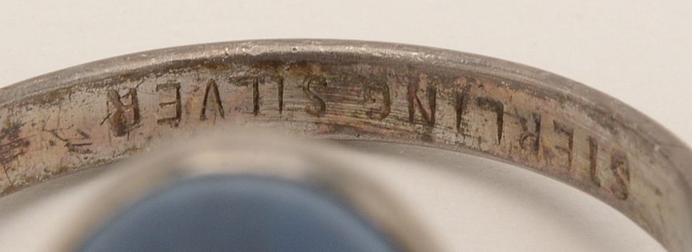 Wedgwood Blue Jasperware Jewelry in Sterling Settings