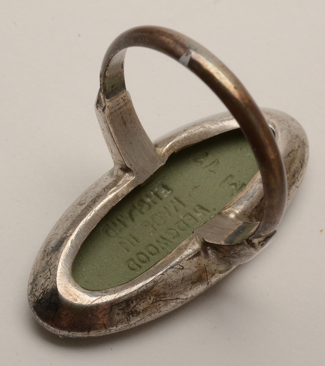 Wedgwood Sage Jasperware Jewelry in Sterling Settings