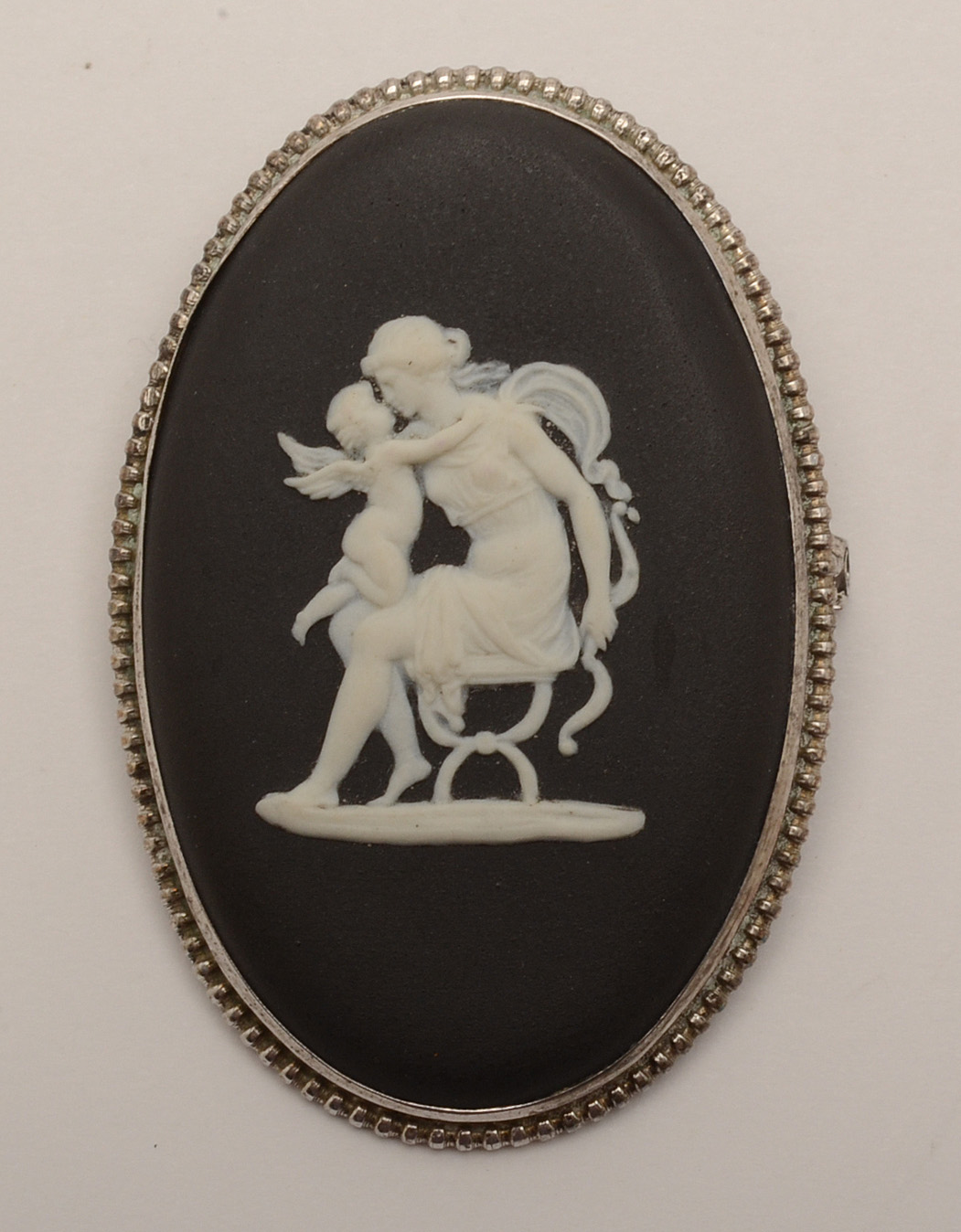 Wedgwood Jasperware Jewelry in Silver Tone Settings