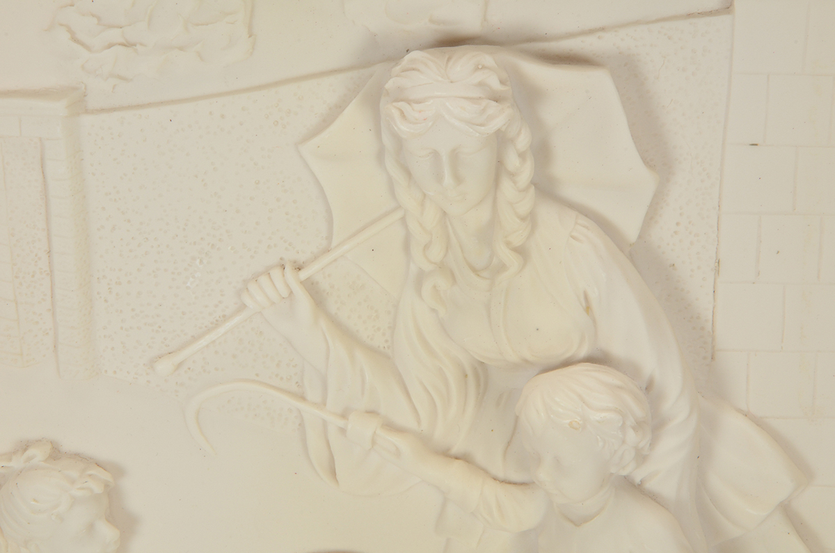 Decorative Cast Resin Relief Wall Plaque