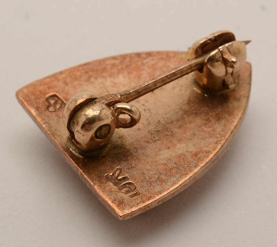 Vintage 10K Yellow Gold Sororal Organization Pins