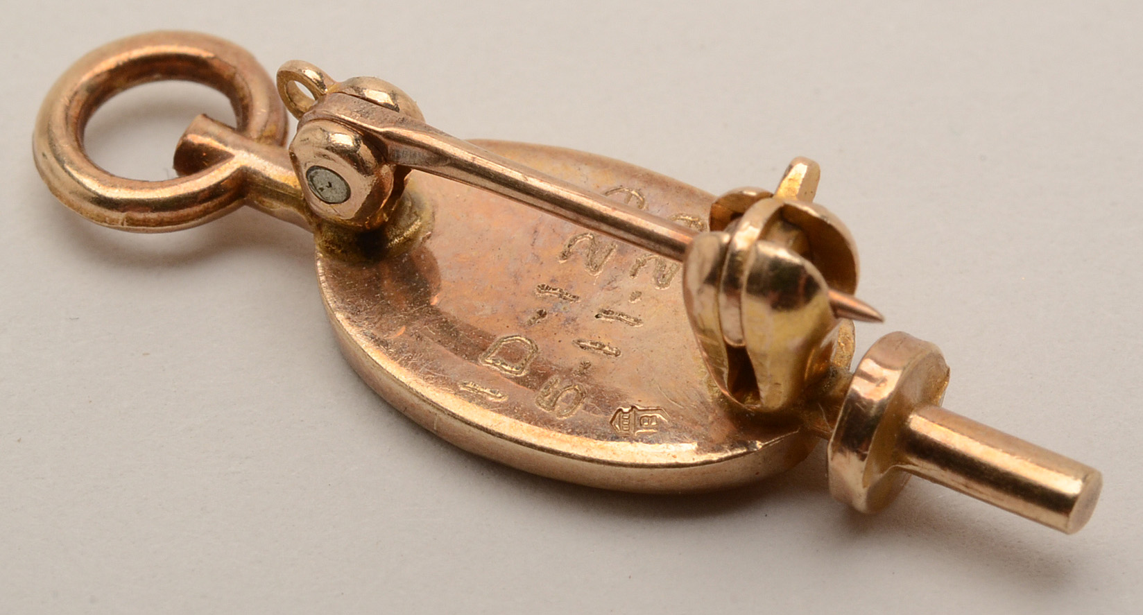 Vintage 10K Yellow Gold Sororal Organization Pins