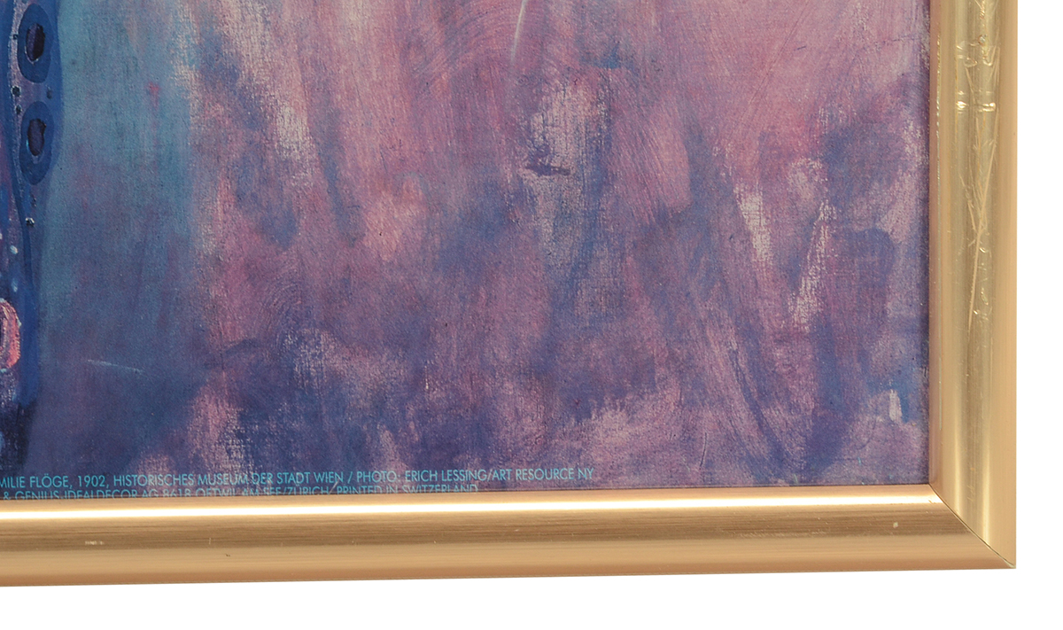 Offset Lithographic Reproduction after Gustav Klimt "Portrait of Emilie Flöge"