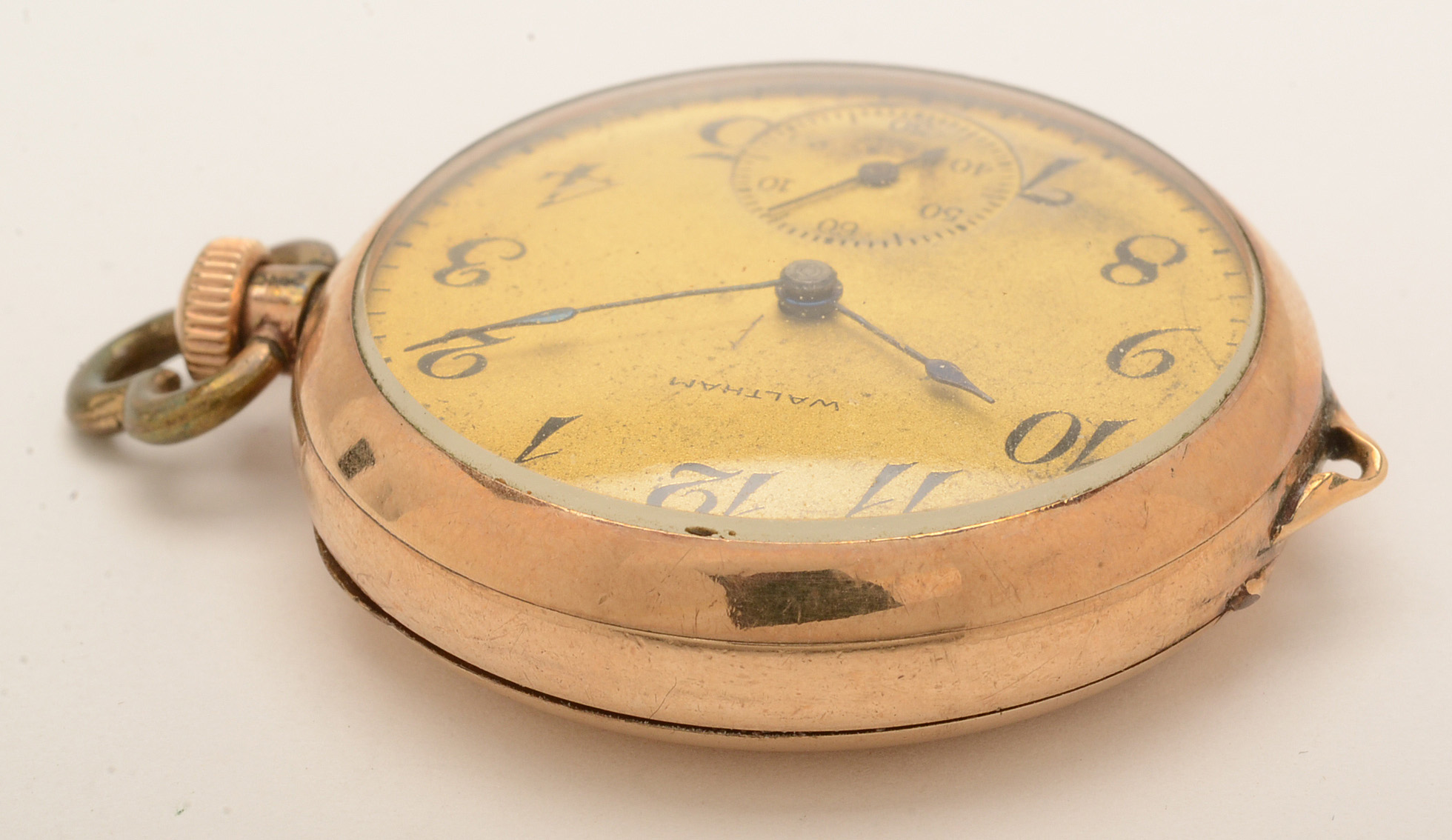 Antique Waltham Gold Filled Convertible Pocket Watch