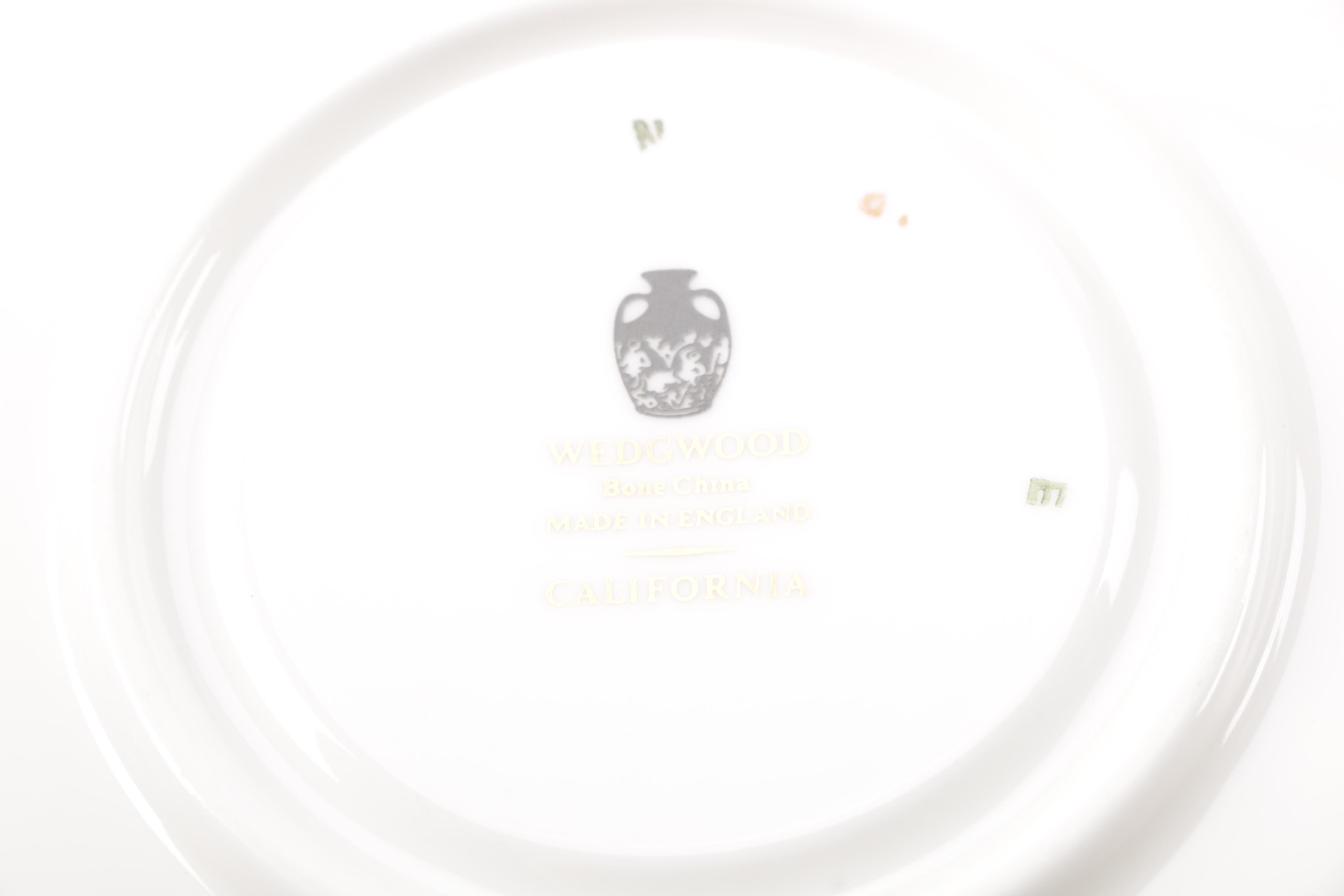 Wedgwood "Stardust" and "California" Tableware