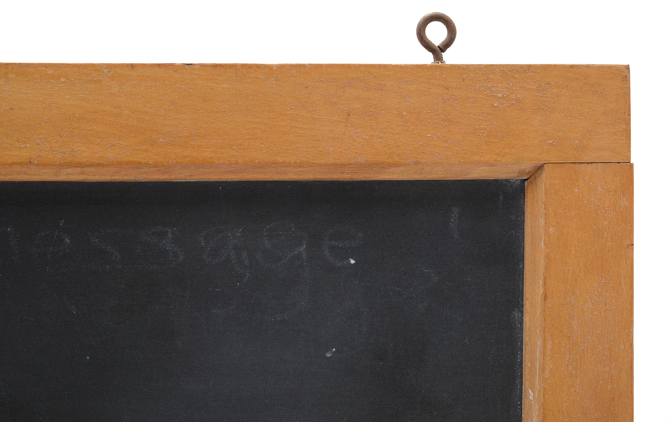 Vintage Framed Slate Chalkboard with Eraser