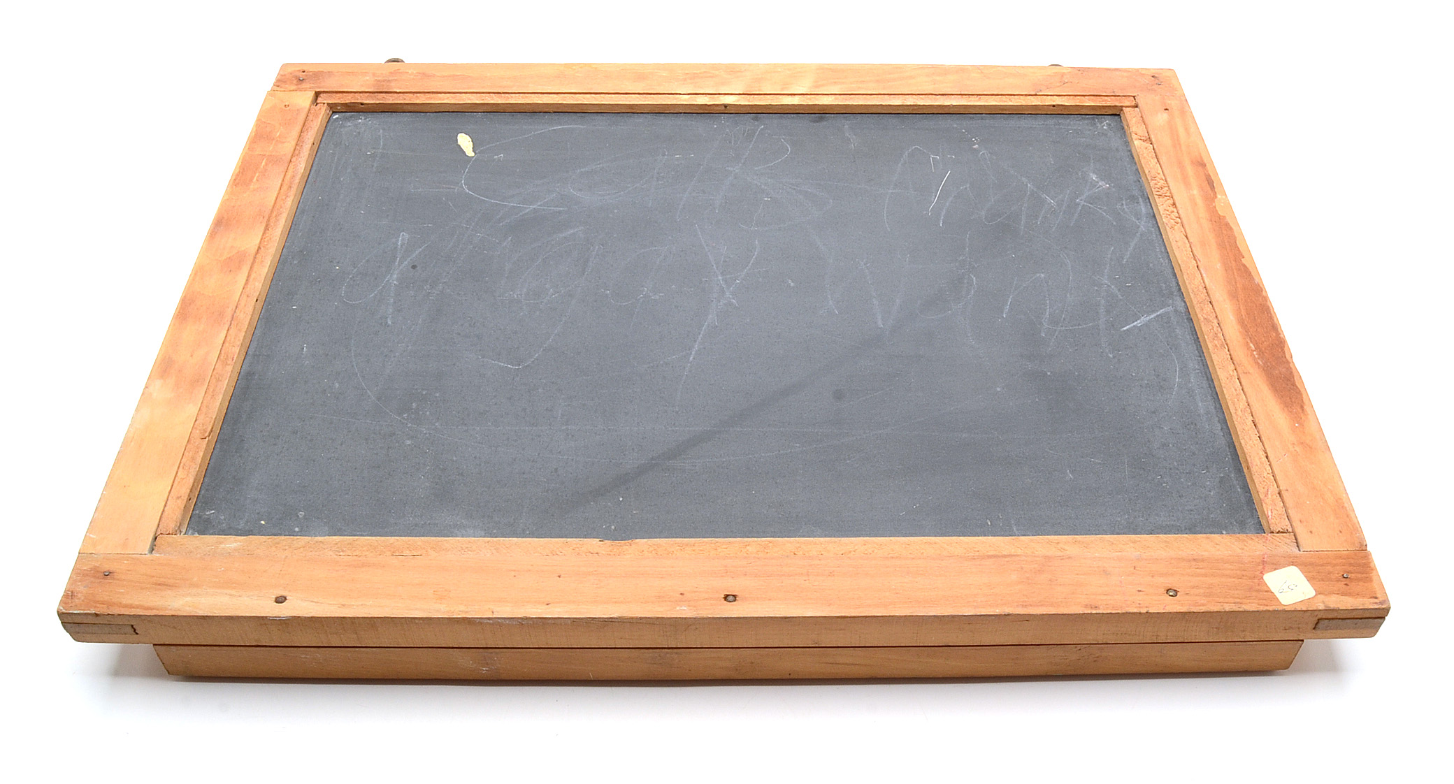 Vintage Framed Slate Chalkboard with Eraser
