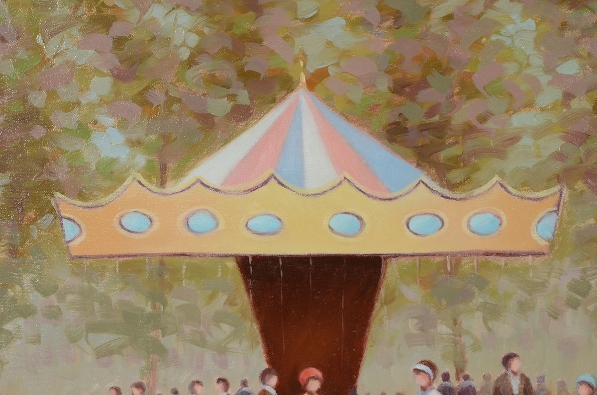 Jean Daumier Original Oil on Canvas