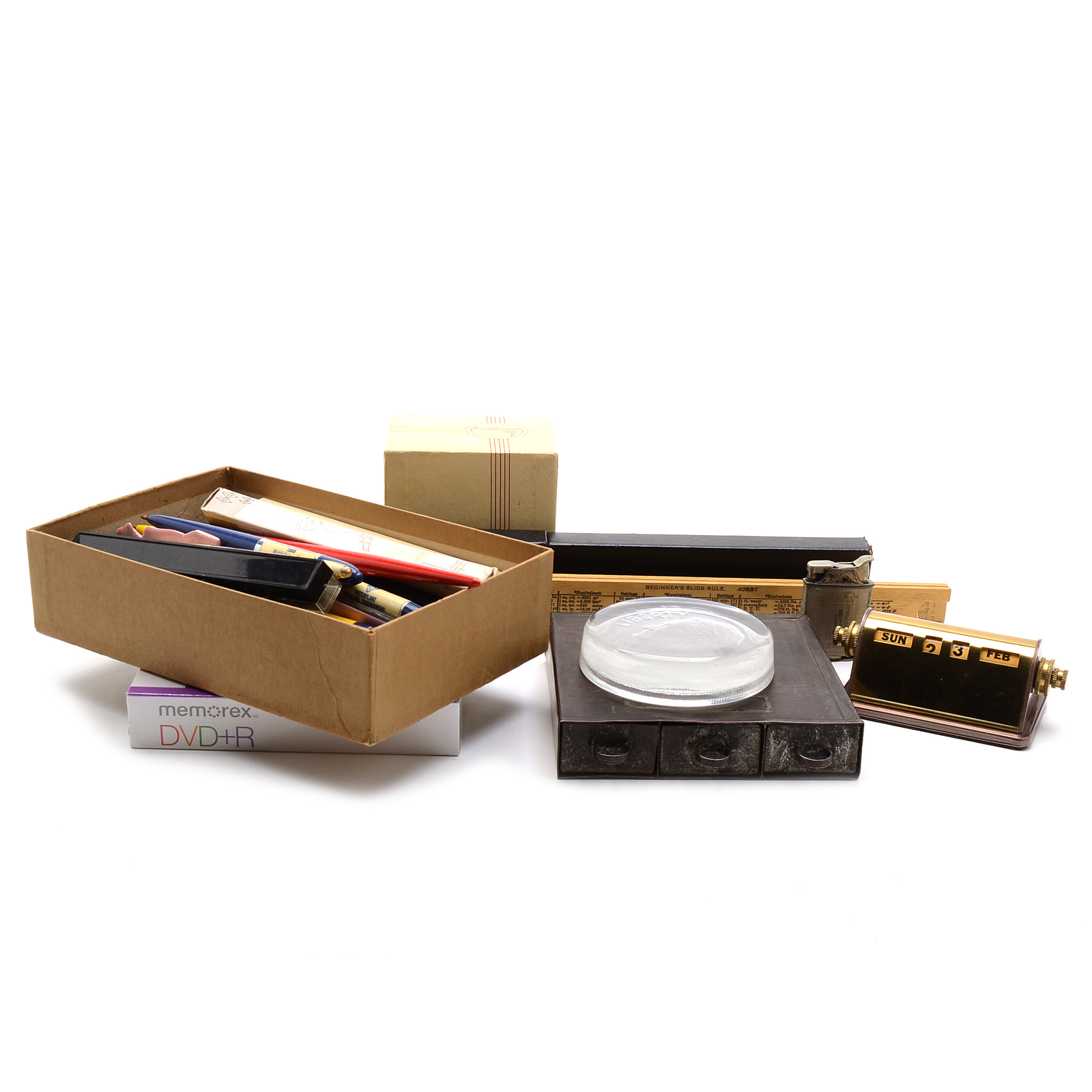 Collection of New to Vintage Desk Items