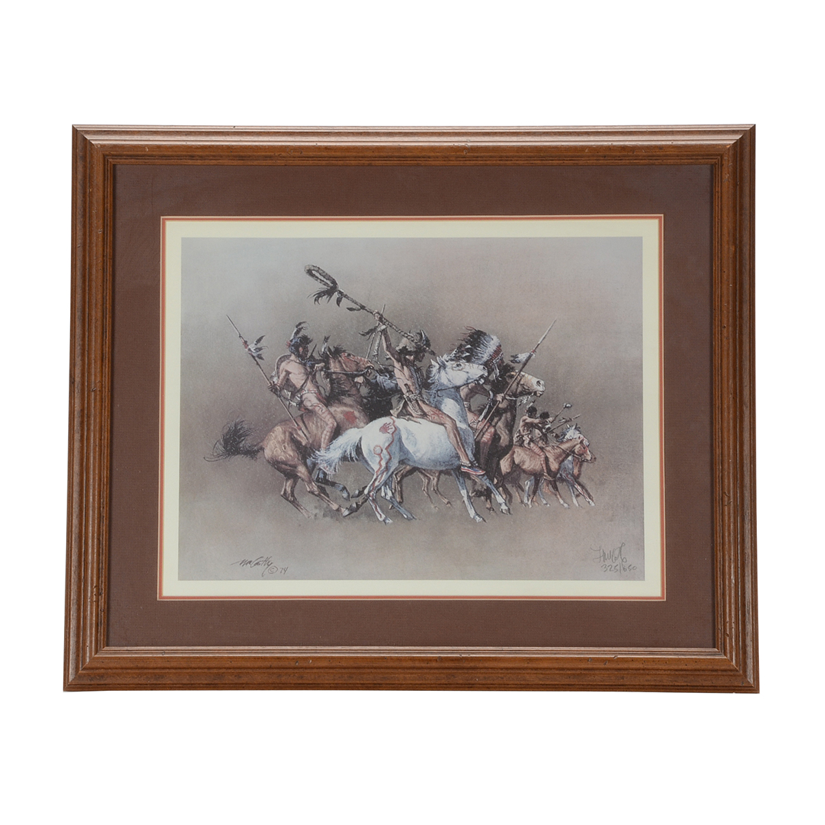 Frank McCarthy Signed 1974 Limited Edition Offset Lithograph