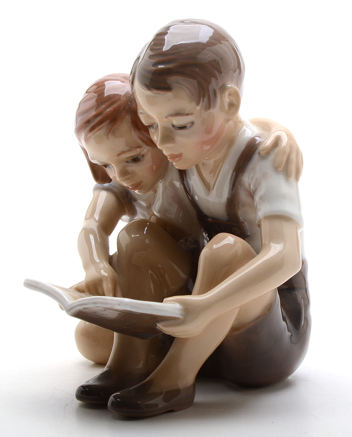 Vintage Dahl Jensen Copenhagen Porcelain Figurine