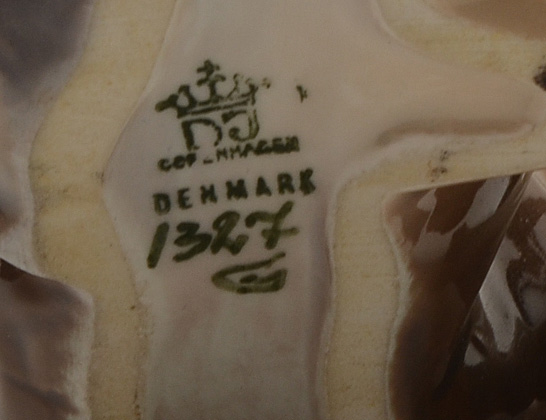 Vintage Dahl Jensen Copenhagen Porcelain Figurine