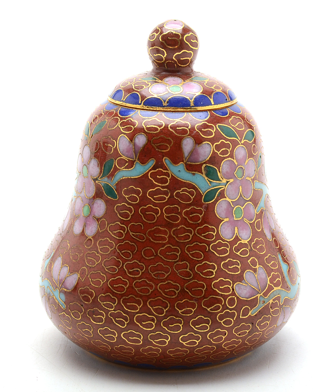 Collection of Cloisonné Trinket Boxes and Tray