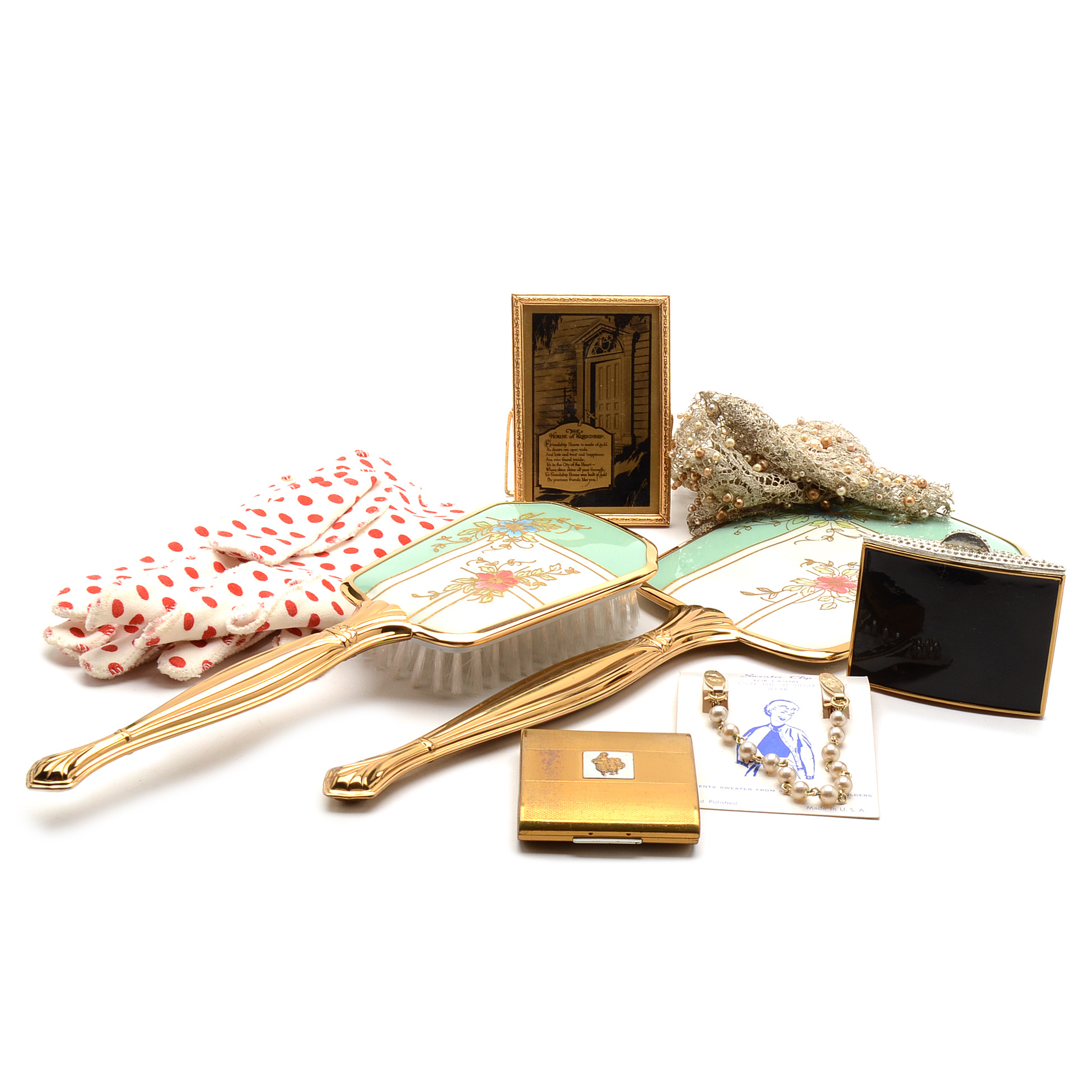 Vintage Vanity or Dresser Items