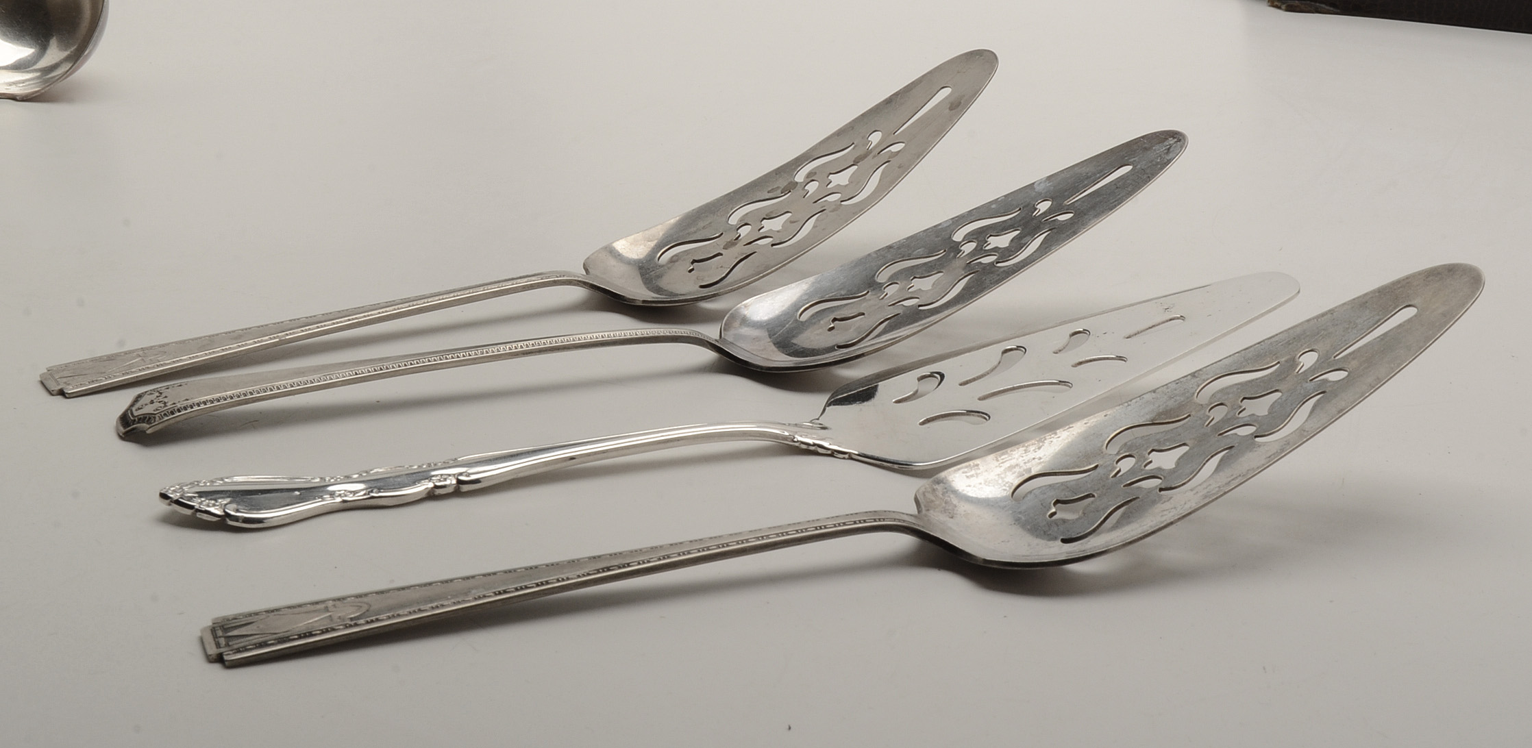 Large Collection of Mismatched Silver Plate Flatware