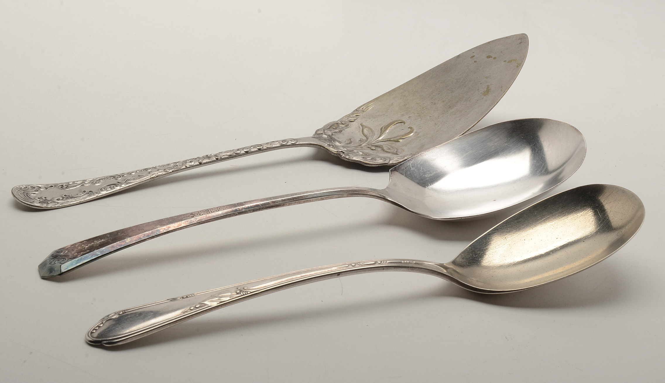 Large Collection of Mismatched Silver Plate Flatware