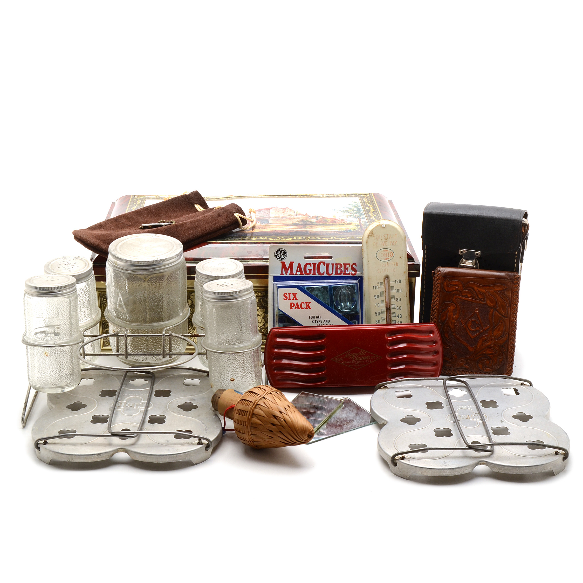 Collection of Vintage Household Items