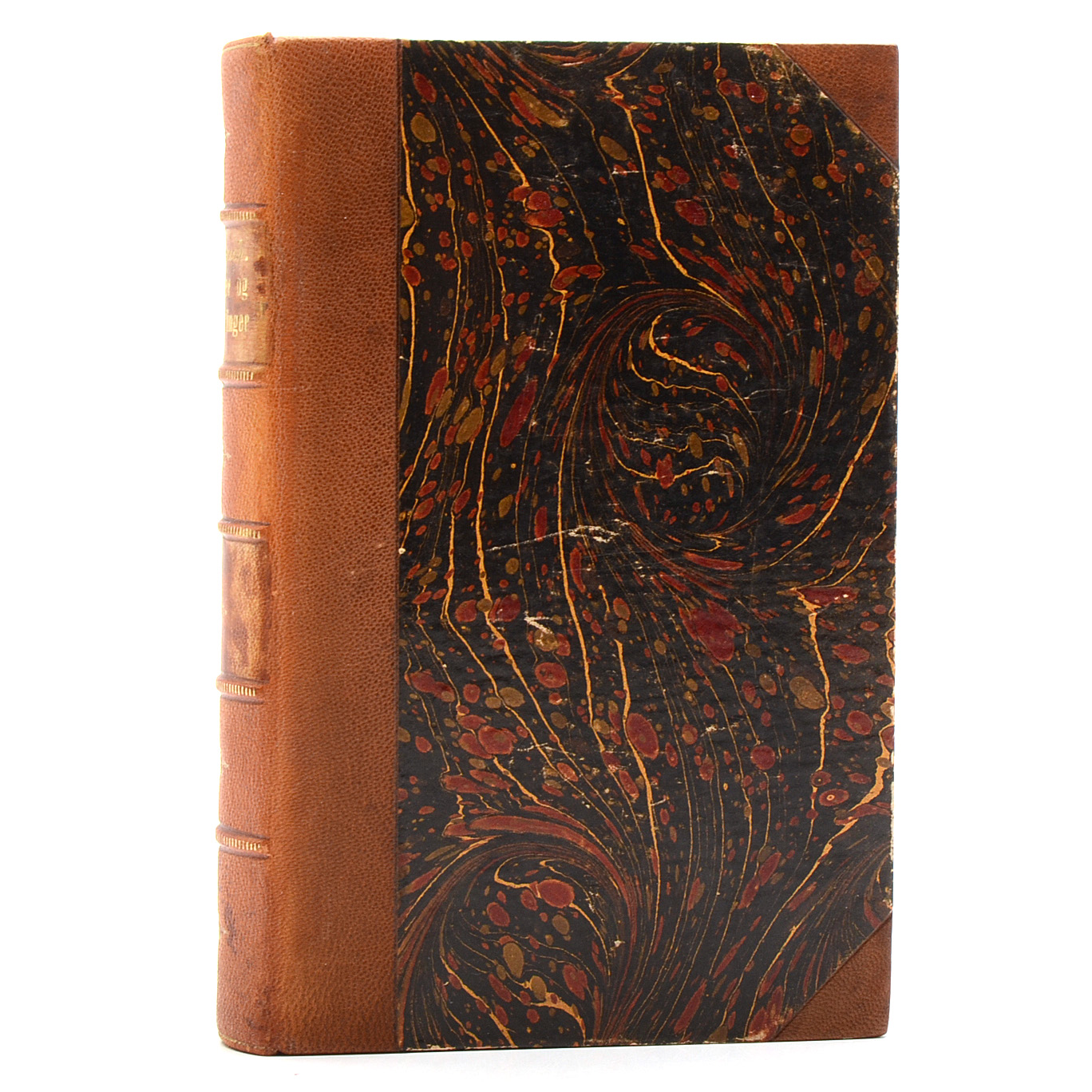 Antique Danish Book Set - Works of Carsten Hauch