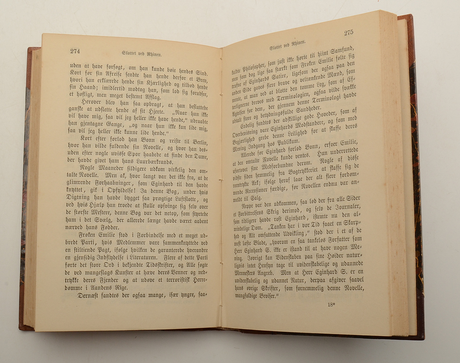 Antique Danish Book Set - Works of Carsten Hauch