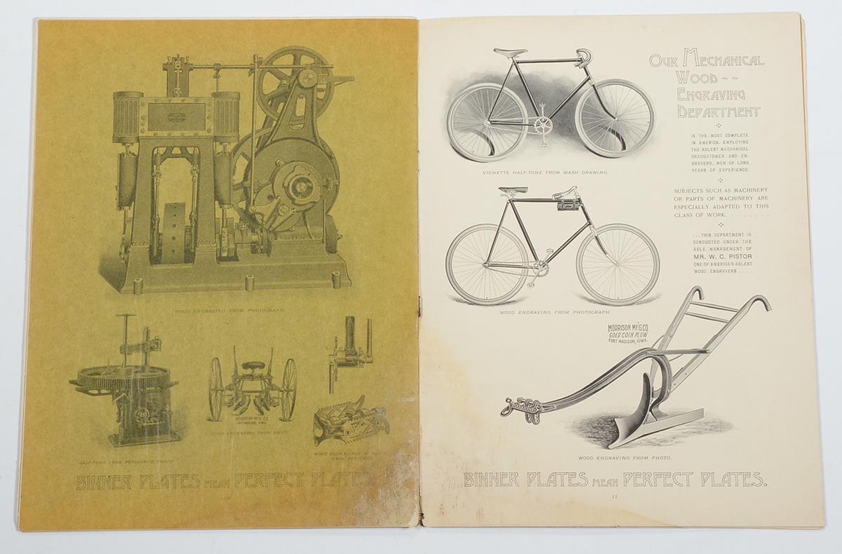 Binner Engraving Company 1896 Printing Catalog
