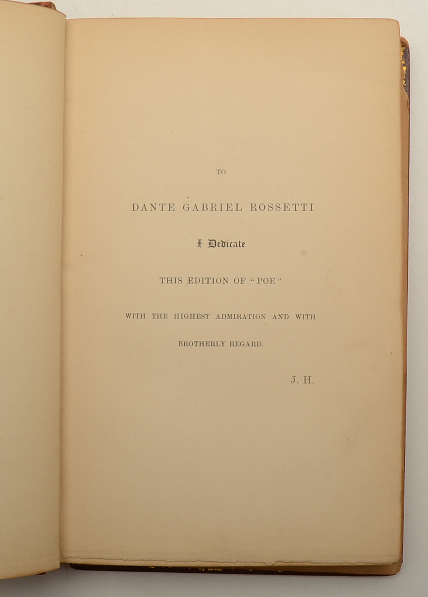 1853 "Poetical Works of Edgar Allen Poe"