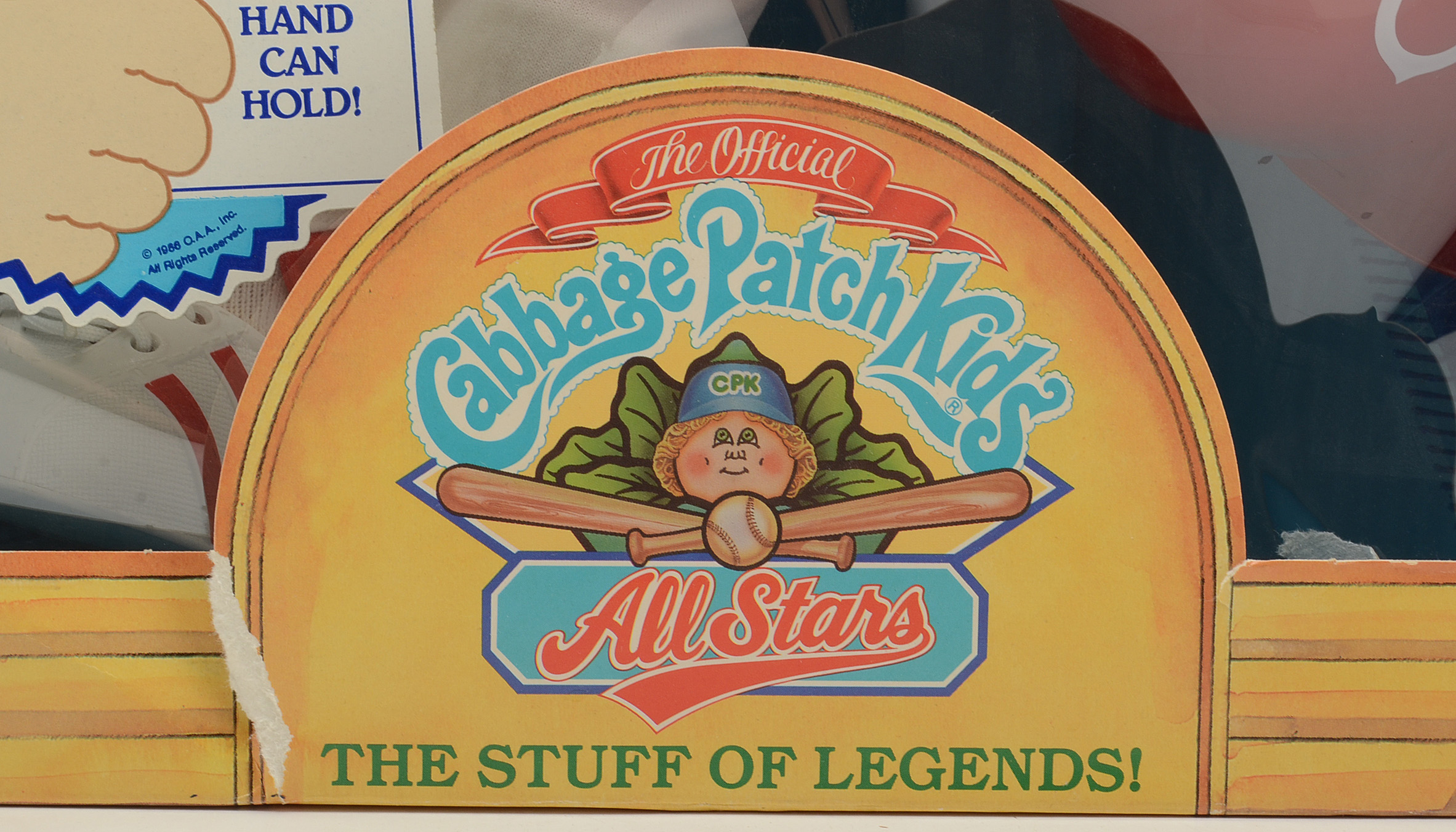 1986 Cincinnati Reds Cabbage Patch Doll