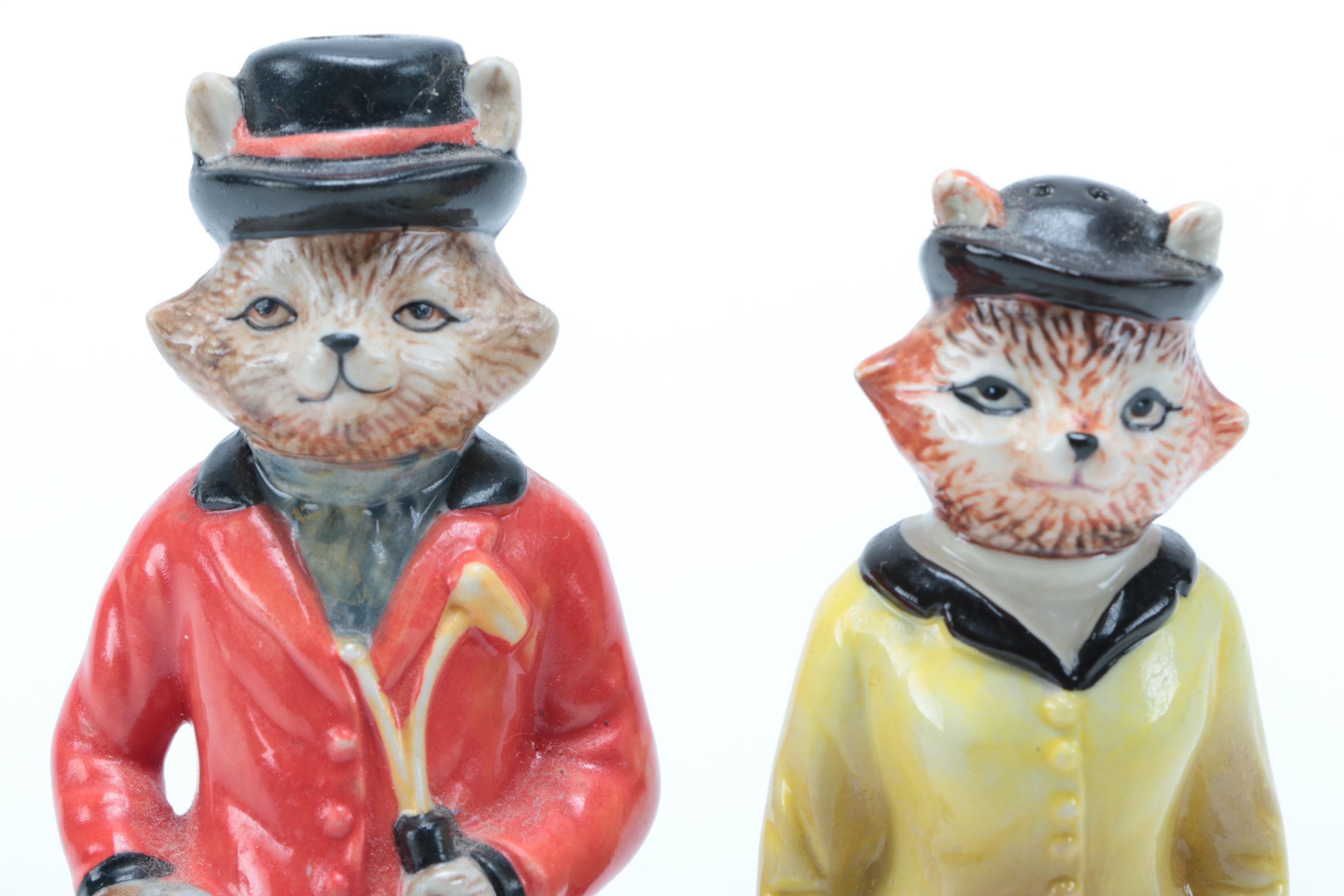 Fox Salt and Pepper Shakers