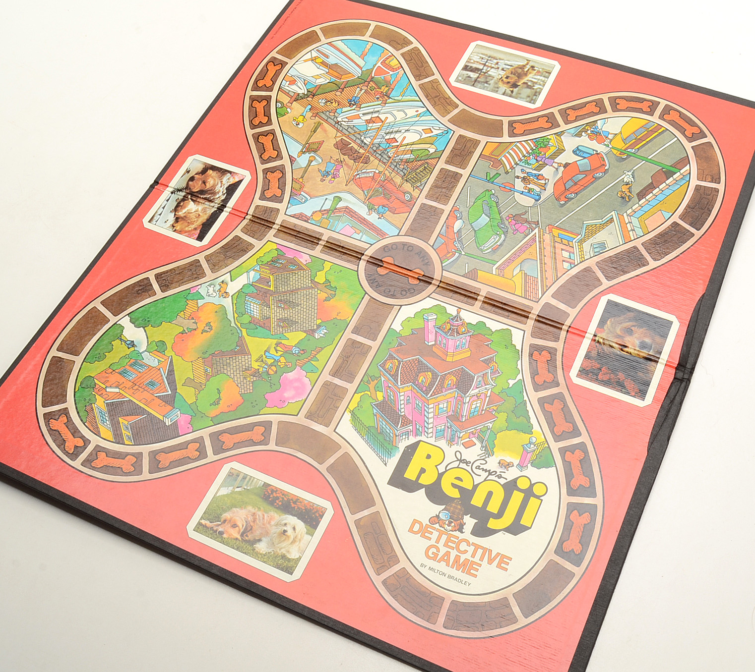 Pair of Benji Dogs with a "Benji Detective Game"