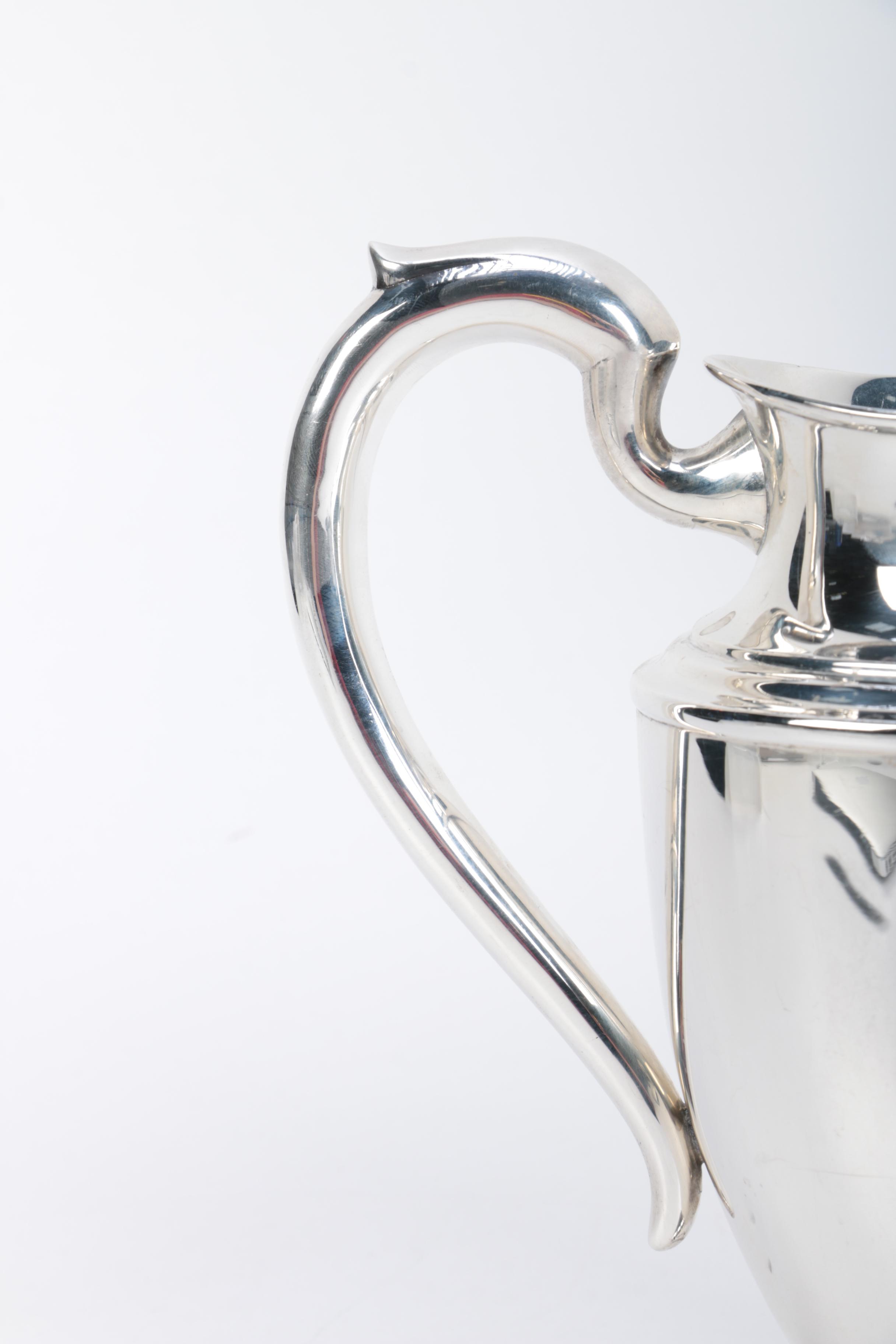 National Silver Company Sterling Water Pitcher