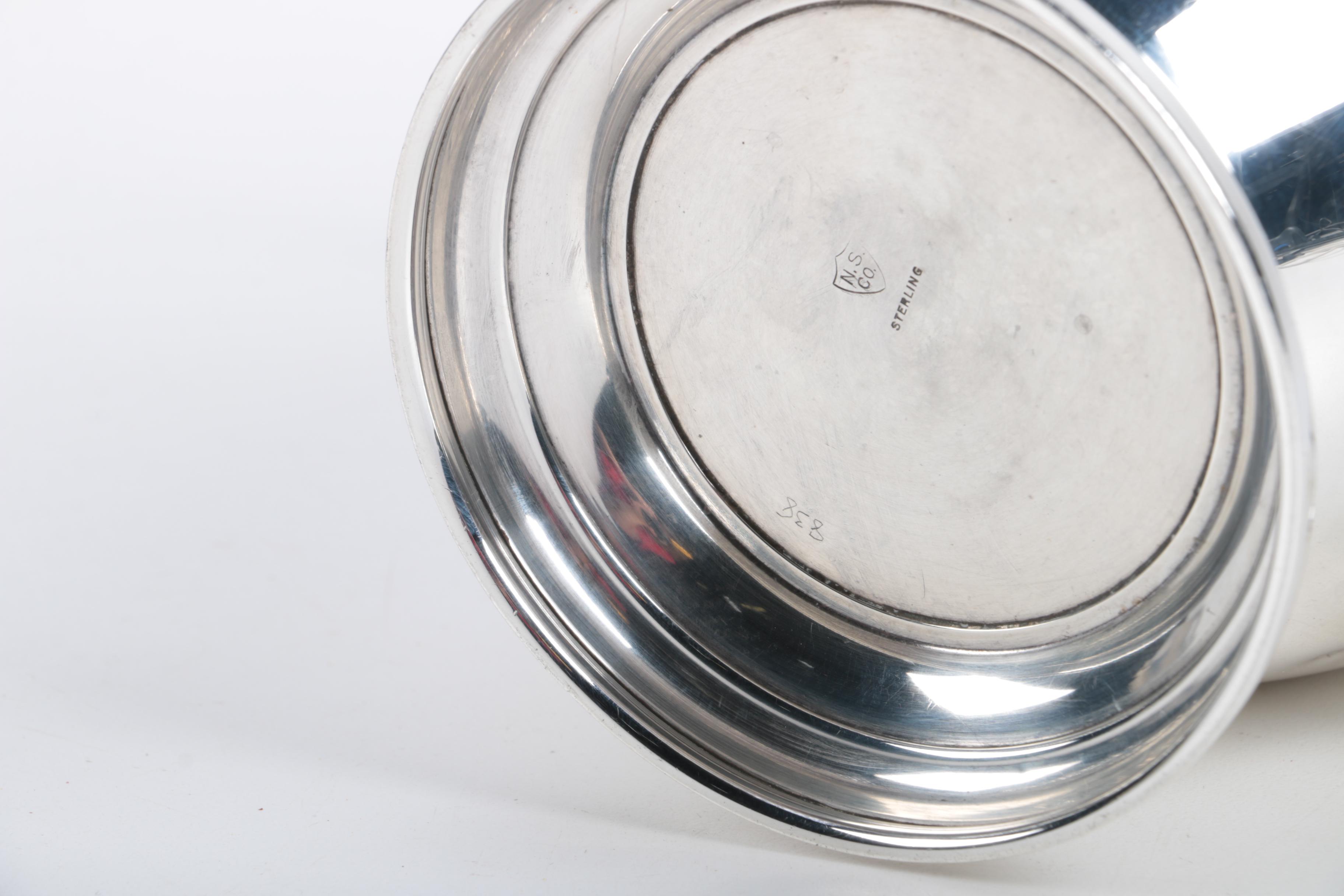 National Silver Company Sterling Water Pitcher