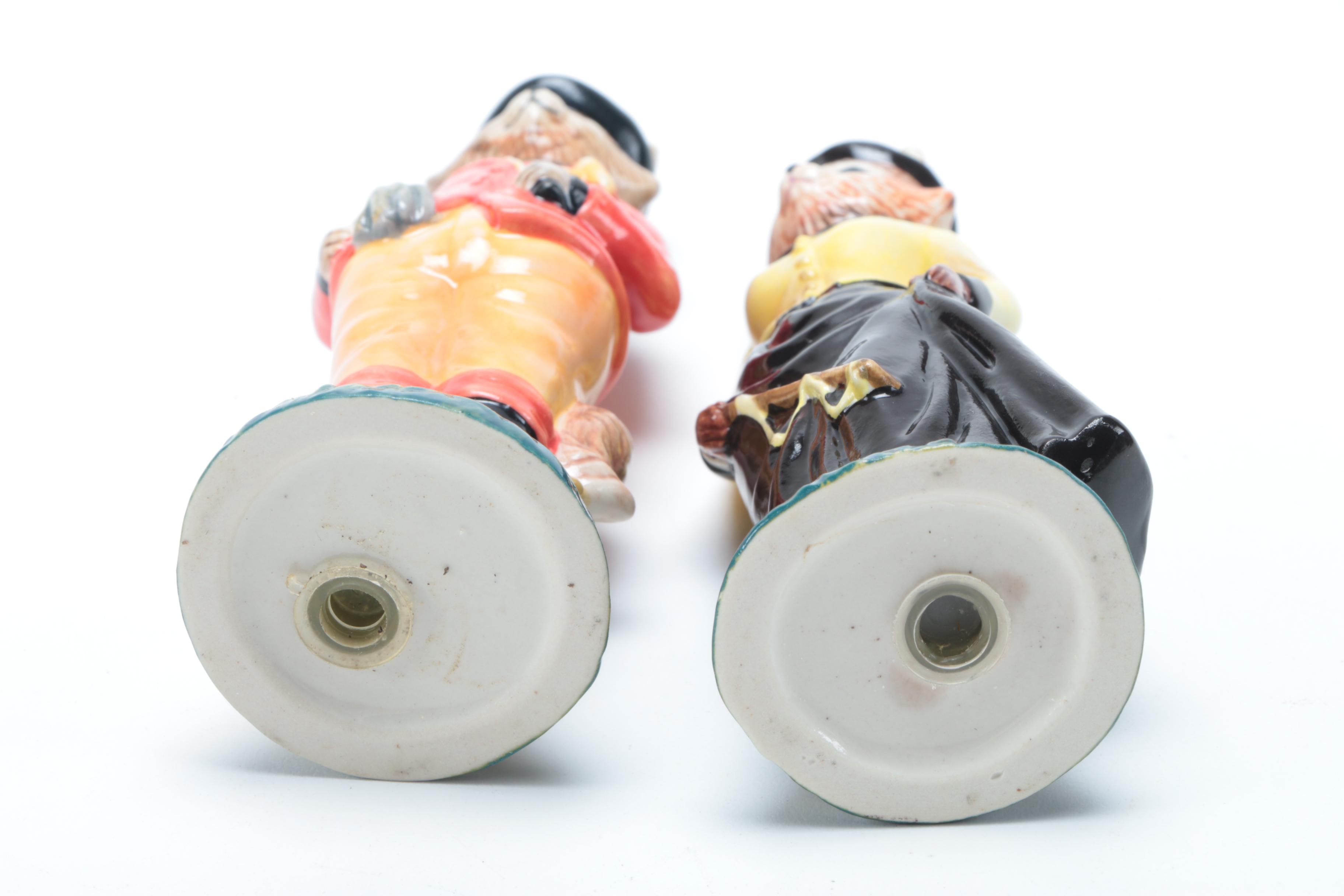 Fox Salt and Pepper Shakers