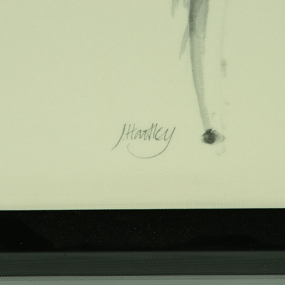 Jane Hartley Fashion Offset Lithograph on Canvas "Tiffany"