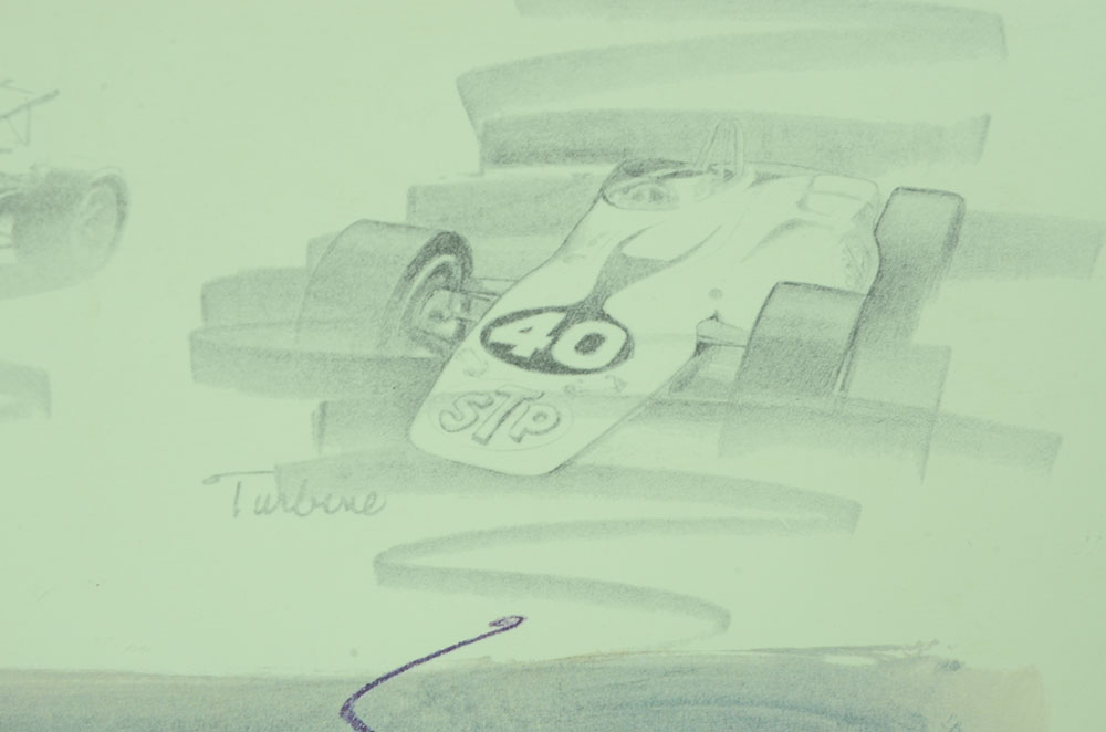 Offset Lithograph Commemorative Poster "1983 Indianapolis '500'"