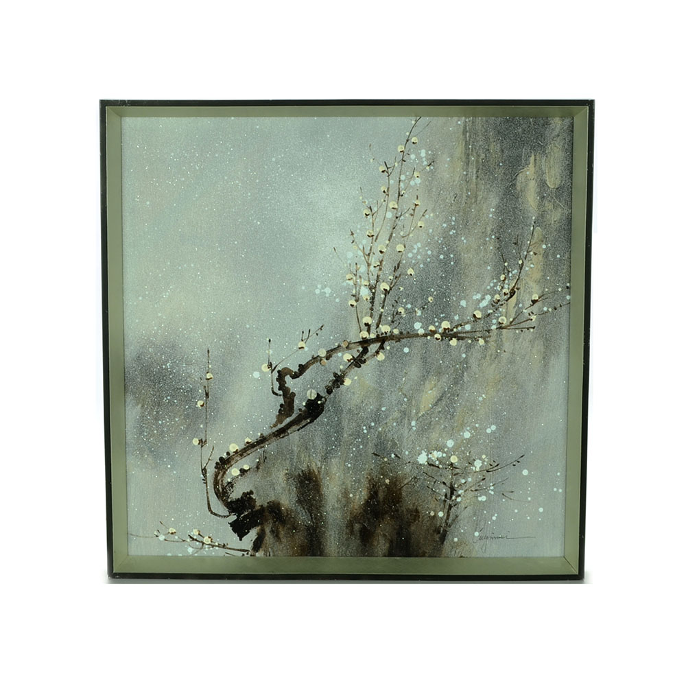 Original Contemporary Mixed Media Painting on Canvas