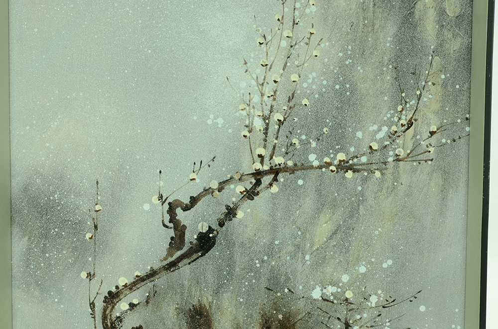 Original Contemporary Mixed Media Painting on Canvas