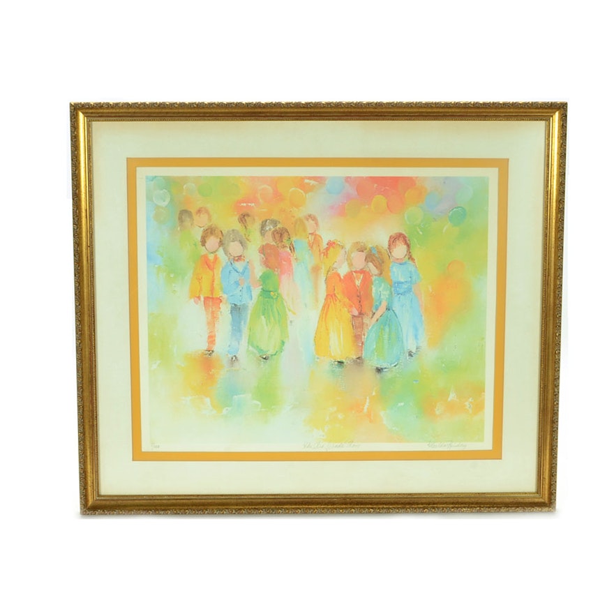 Hilda Rindom Signed Limited Edition Offset Lithograph