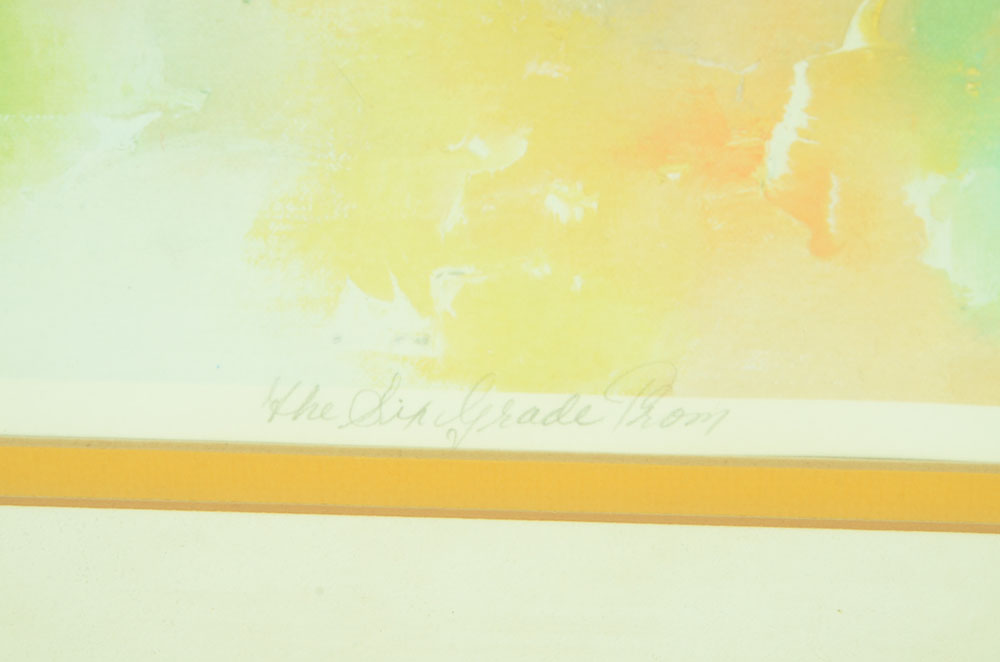 Hilda Rindom Signed Limited Edition Offset Lithograph