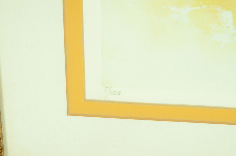 Hilda Rindom Signed Limited Edition Offset Lithograph