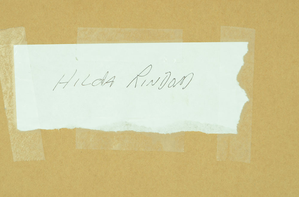 Hilda Rindom Signed Limited Edition Offset Lithograph