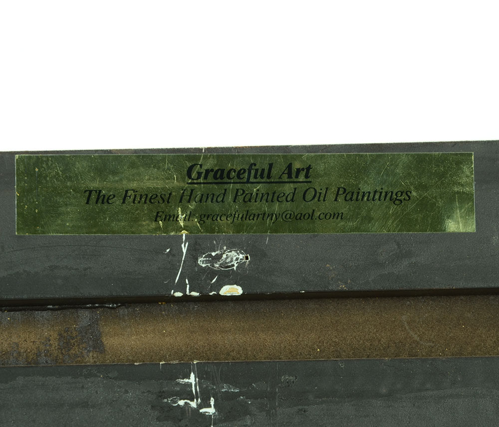 S. Potter Signed Original Floral Still Life Oil on Canvas