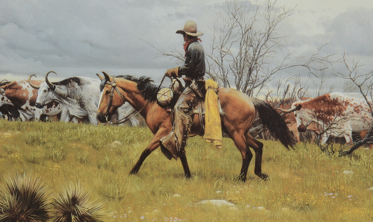 Frank McCarthy Signed Limited Edition Offset Lithograph "The Drive"